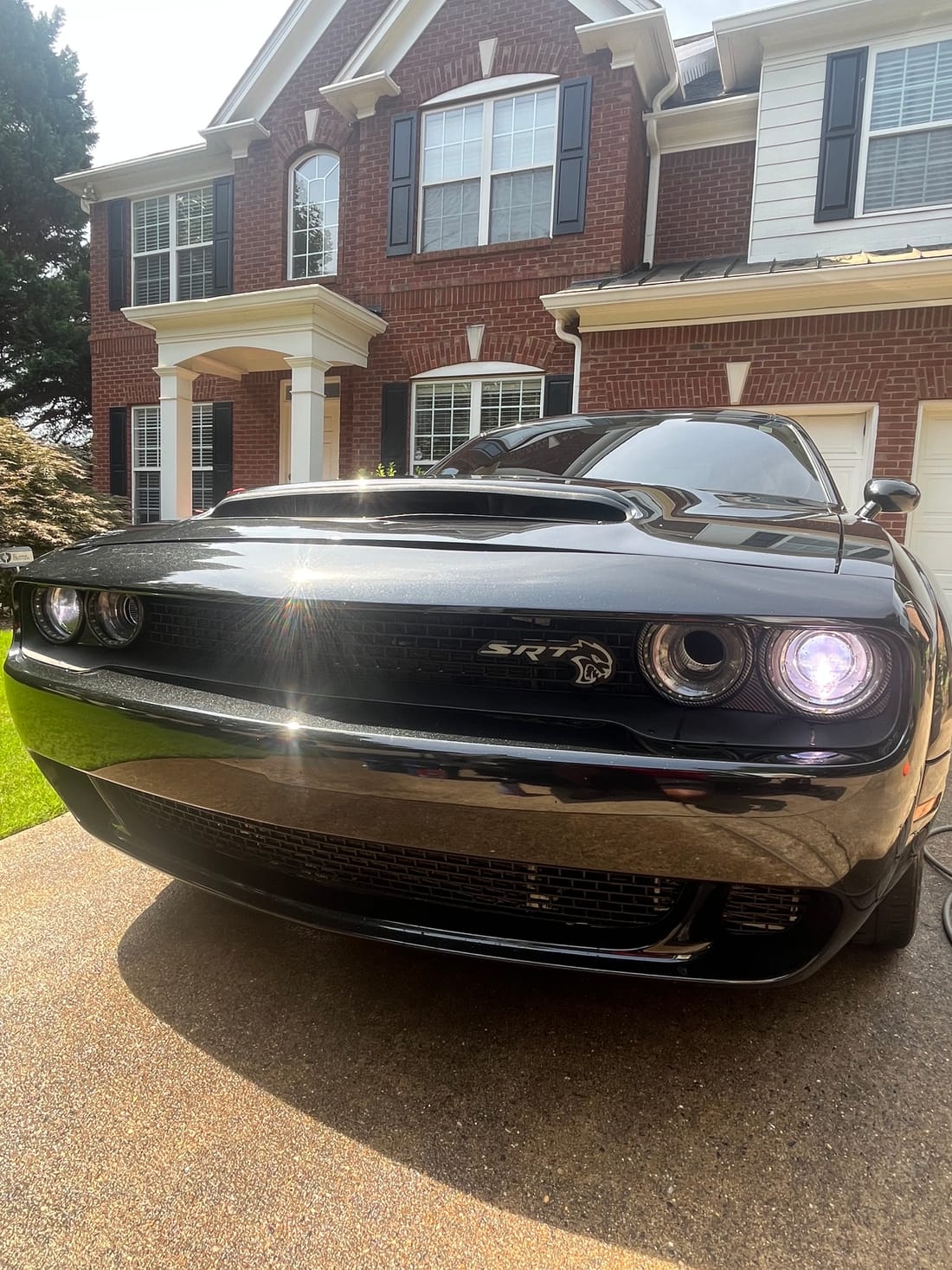 Challenger SRT, mirror black by Peachtree Mobile Detail, Atlanta